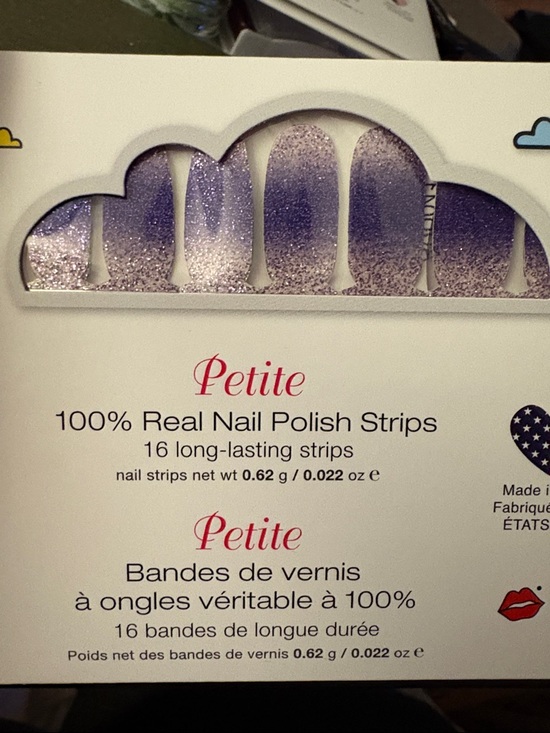 Color Street Petite Nail Strips - Achieve Grapeness - Picture 4 of 4